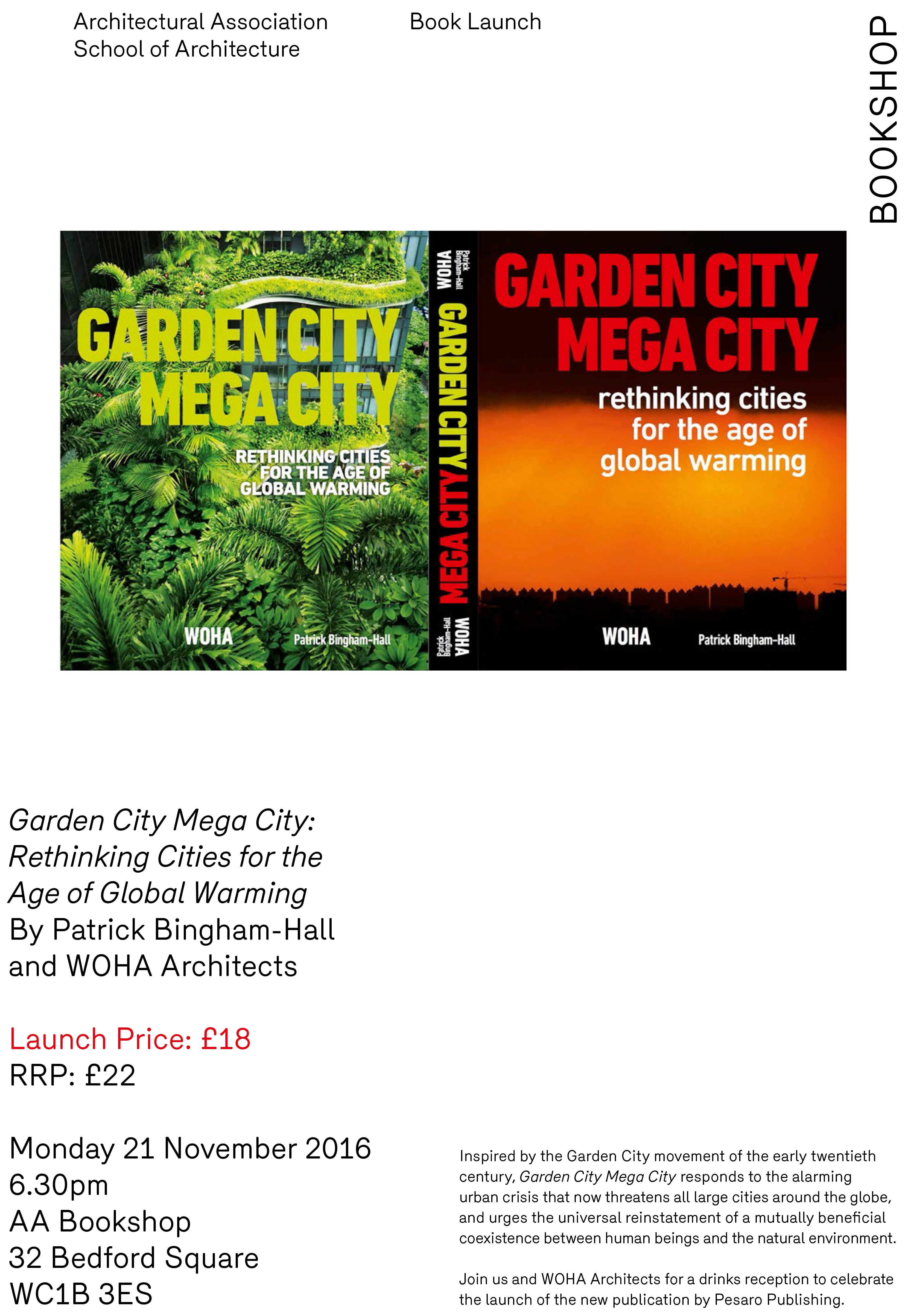 Woha Architects Garden City Mega City Book Launch 21 November Aa