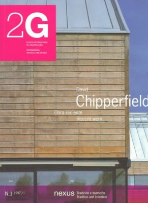 2G 1: David Chipperfield OUT OF PRINT