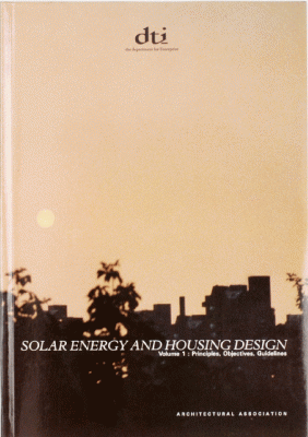 Solar Energy and Housing Design (Vol. 1) – Out of Print