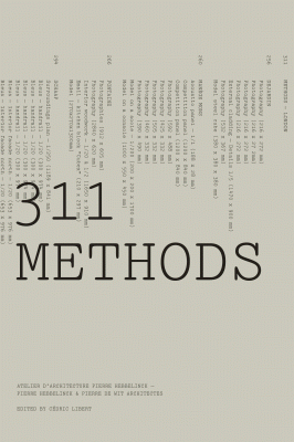 311 Methods Atelier d’Architecture Pierre Hebbelinck – Out of Print