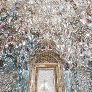 Card 3: Hall of Diamonds (Talar-e Almas), Golestan Palace, Tehran