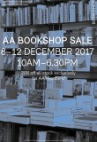 AA Bookshop Sale 8 – 12 December