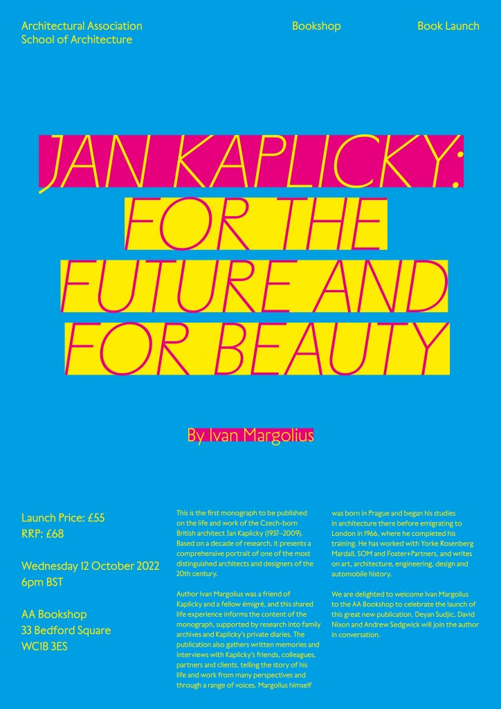 KaplickyBook_Launch_Poster