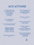 Accattone Magazine – Issue 8